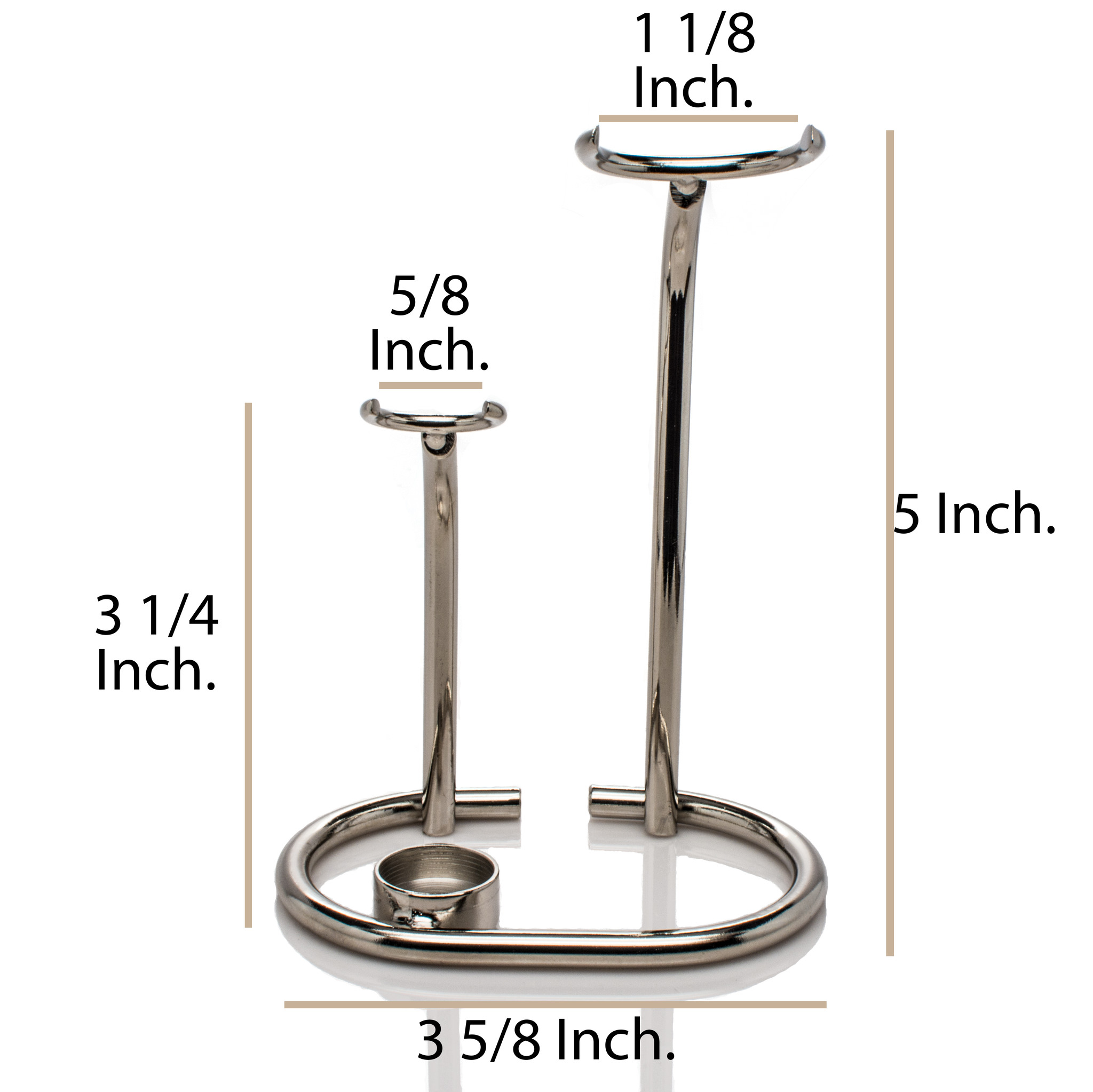 Shaving Kit for Men with Black Badger Shaving Brush, Double Edge Safety Razor, and Stainless Steel Stand