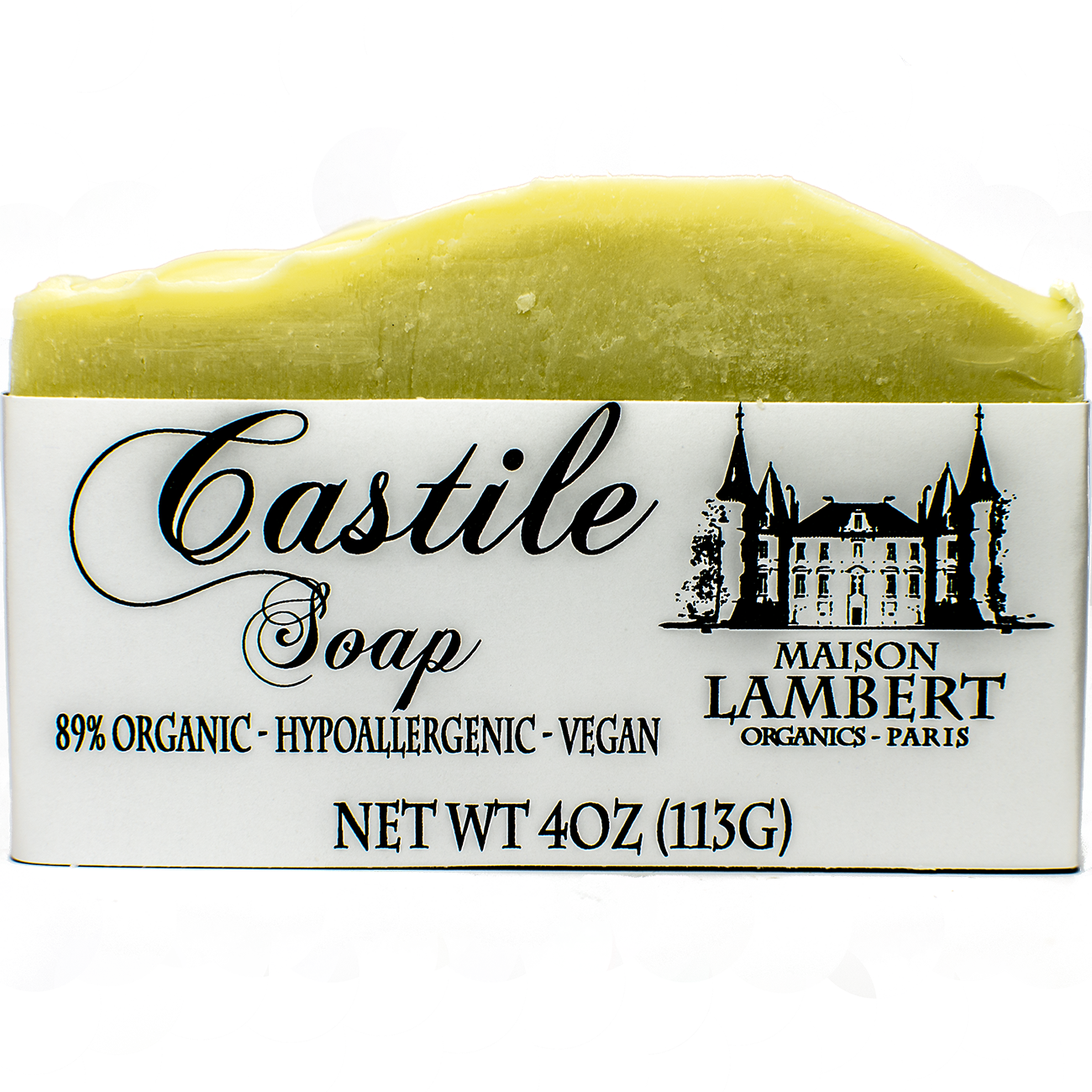 Soap - Organic Castile Soap - Hypoallergenic Soap For Sensitive Skin - Unscented
